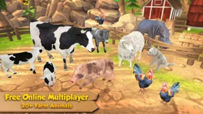 Farm Animal Family Online - Multiplayer Simulator Screenshots