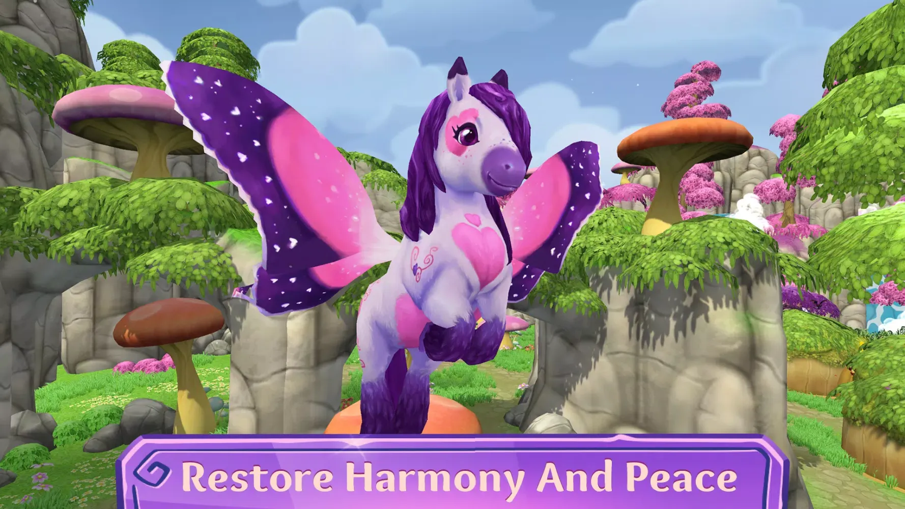 Capturas de tela do Pony Tales