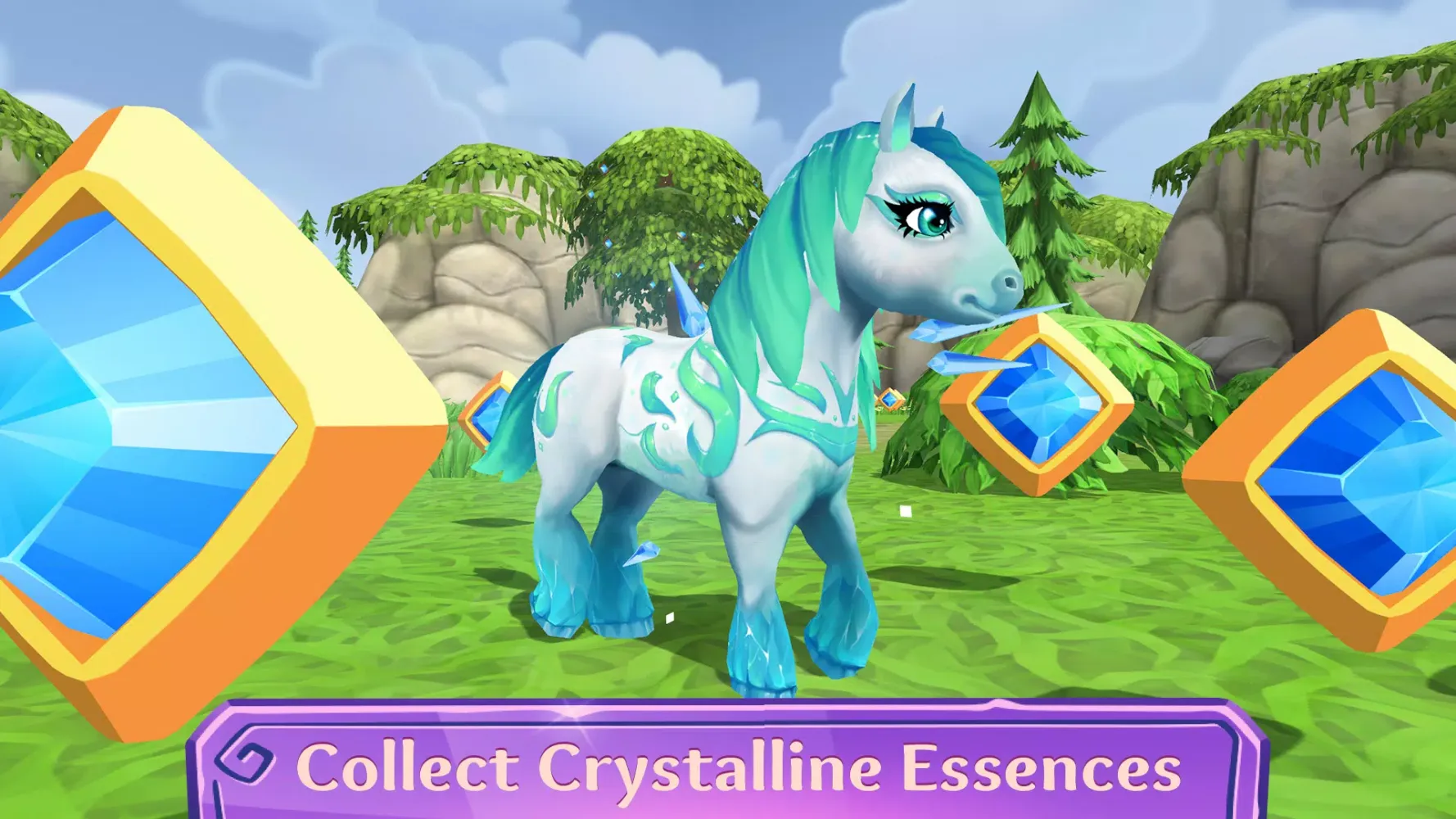 Capturas de tela do Pony Tales
