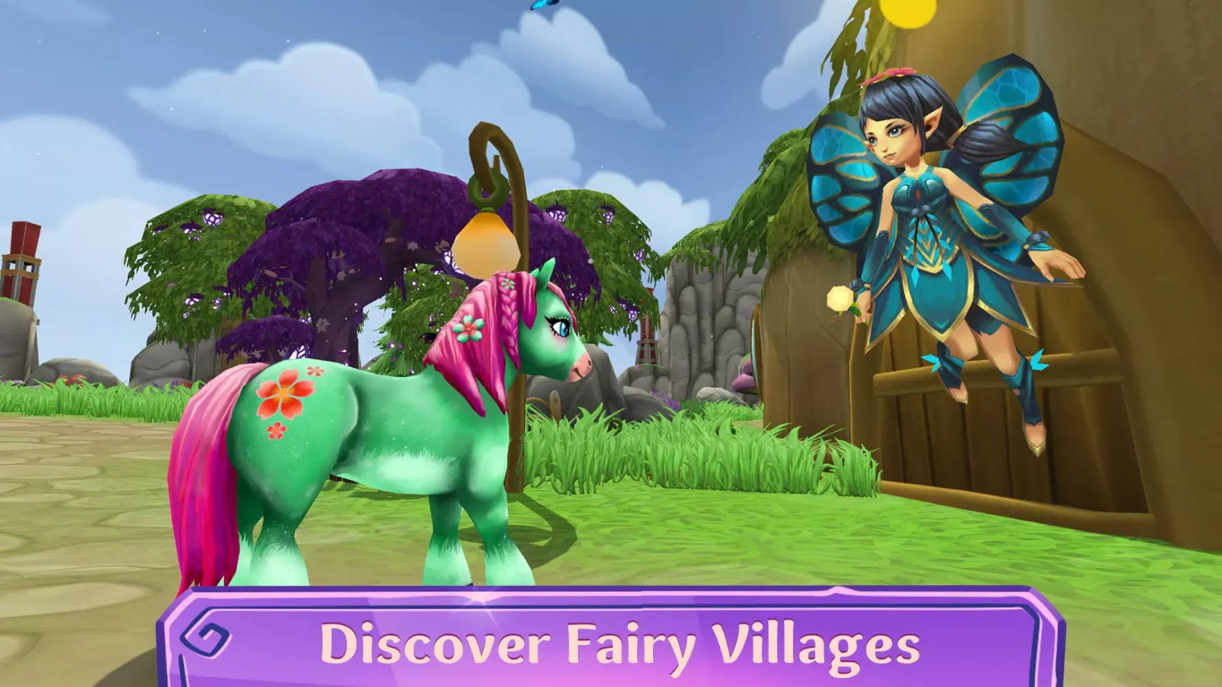 Capturas de tela do Pony Tales