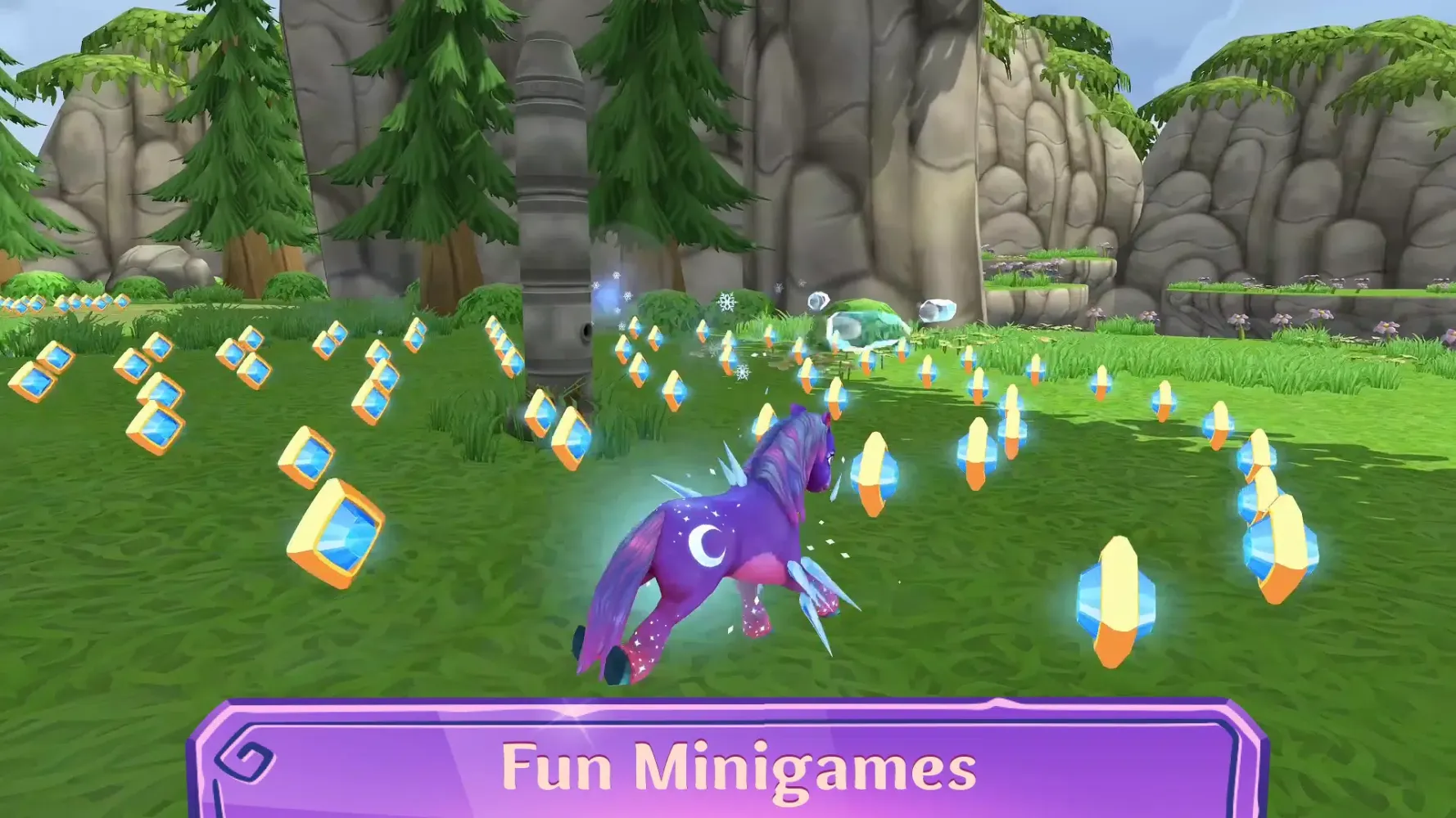 Capturas de tela do Pony Tales