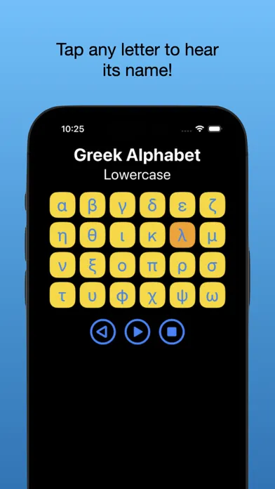 Greek Alphabet - See & Hear應用截圖