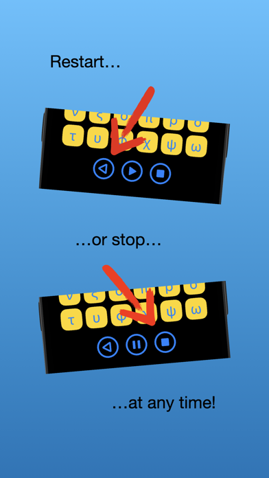 Скриншоты Greek Alphabet - See & Hear