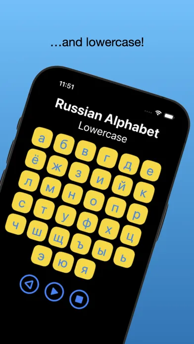 ภาพหน้าจอของ Russian Alphabet - See & Hear