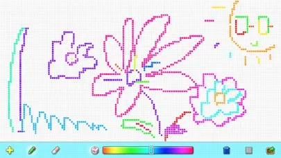 Tangkapan layar LED Paint 2