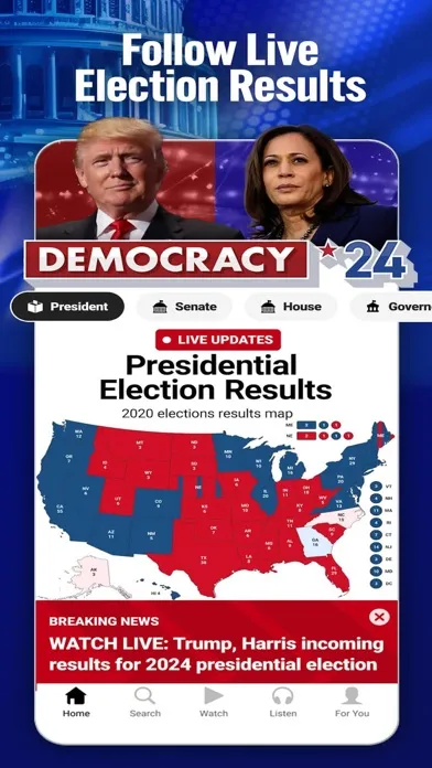 Screenshot di Fox News: US & World Headlines