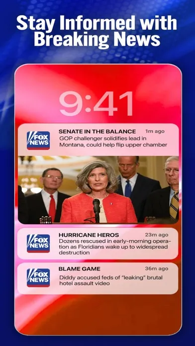 Screenshot di Fox News: US & World Headlines