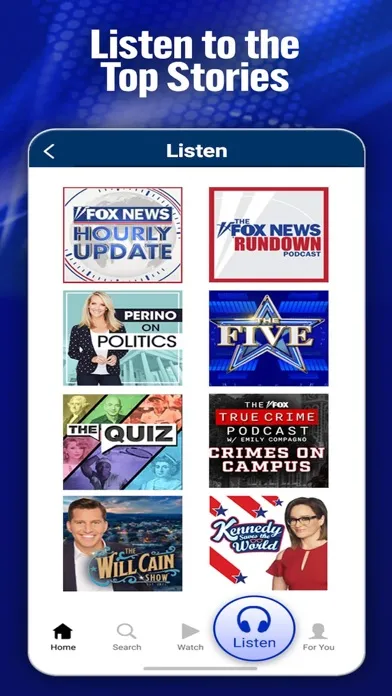 Screenshot di Fox News: US & World Headlines