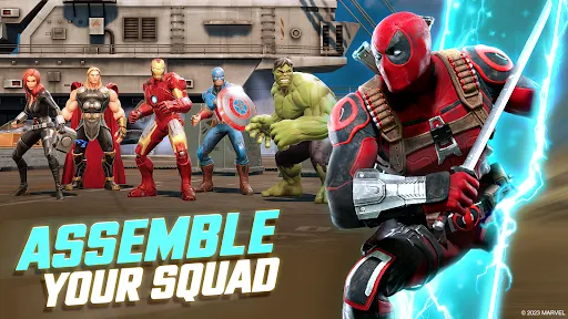 Captures d'écran de MARVEL Strike Force: Squad RPG