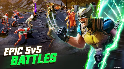 Captures d'écran de MARVEL Strike Force: Squad RPG