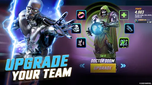 Captures d'écran de MARVEL Strike Force: Squad RPG