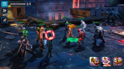 Captures d'écran de MARVEL Strike Force: Squad RPG