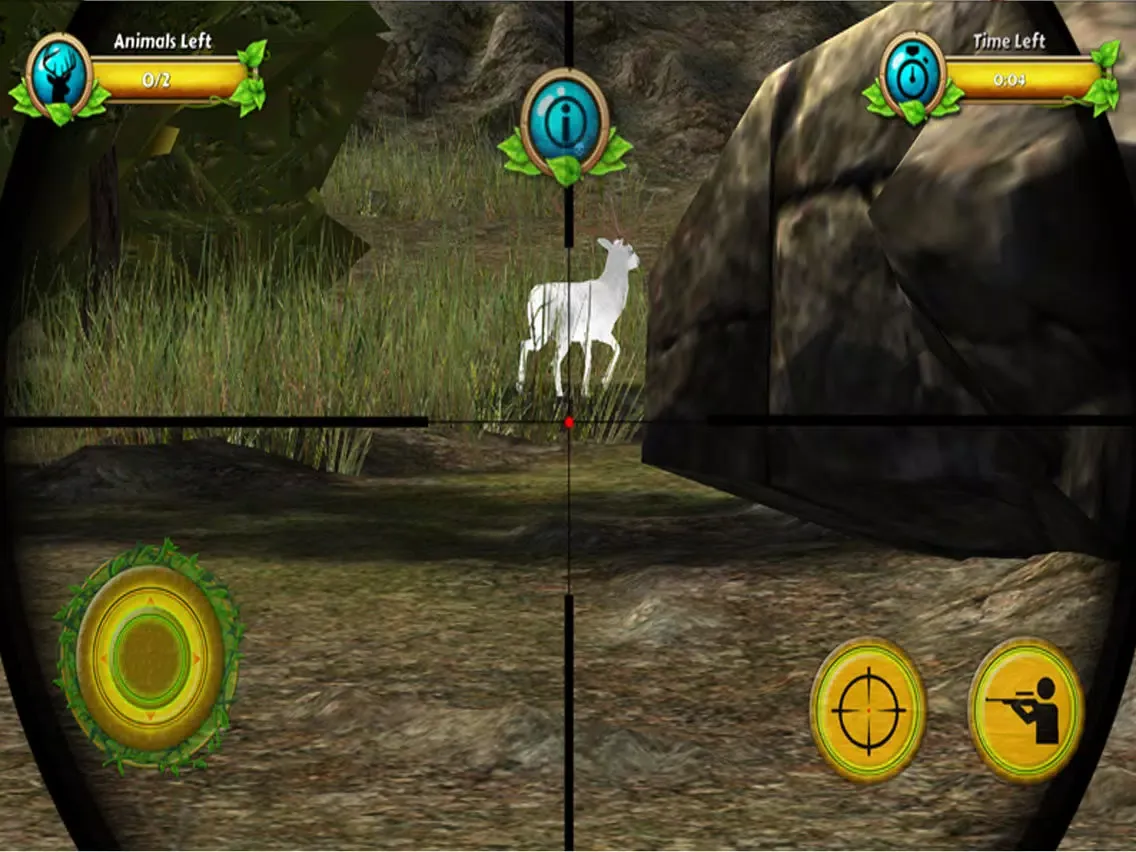 Deer Hunter 2016 - Sniper gun Hunting Game iPad  스크린샷