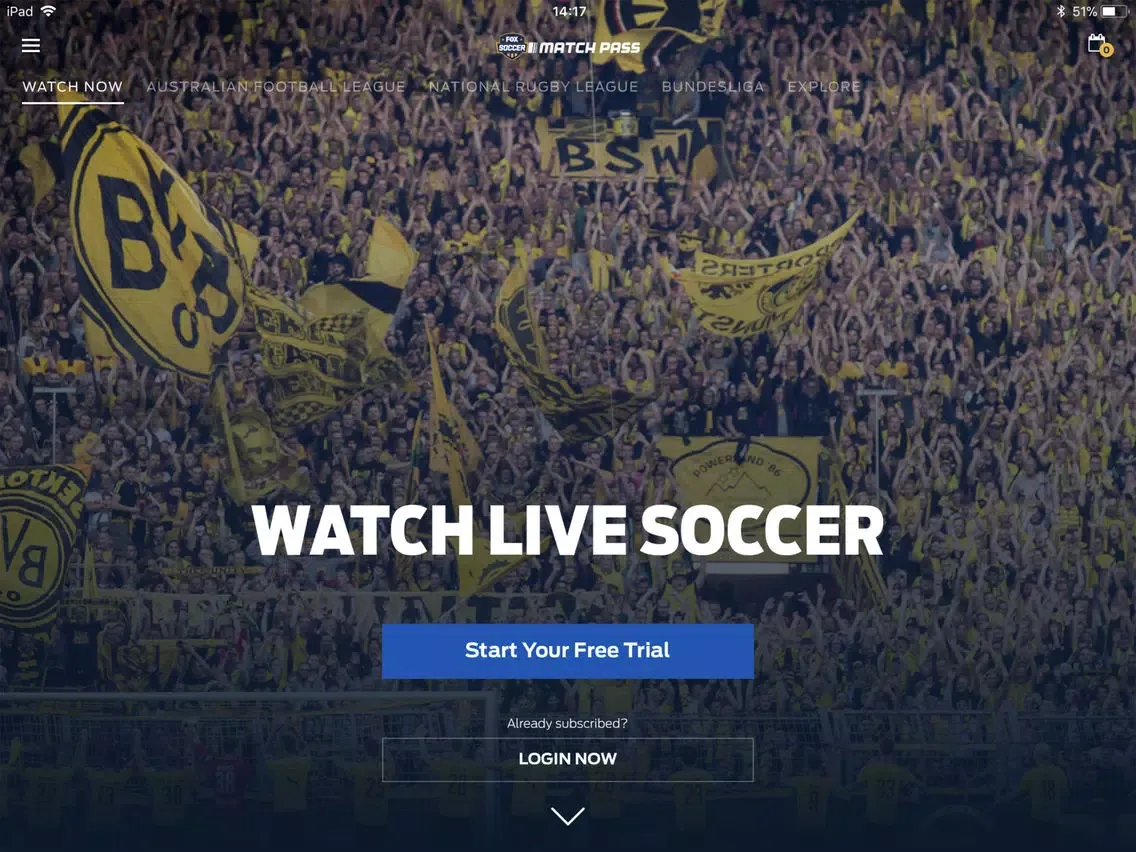 FOX Soccer Match Pass iPad  স্ক্রিনশট