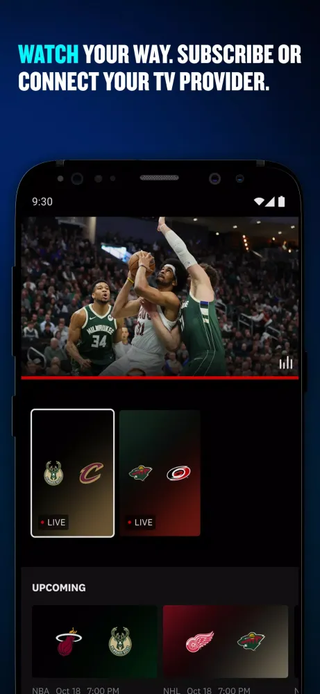 Скриншоты FanDuel Sports Network