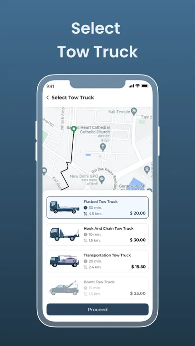 Captures d'écran de Fox-Tow Truck Customer