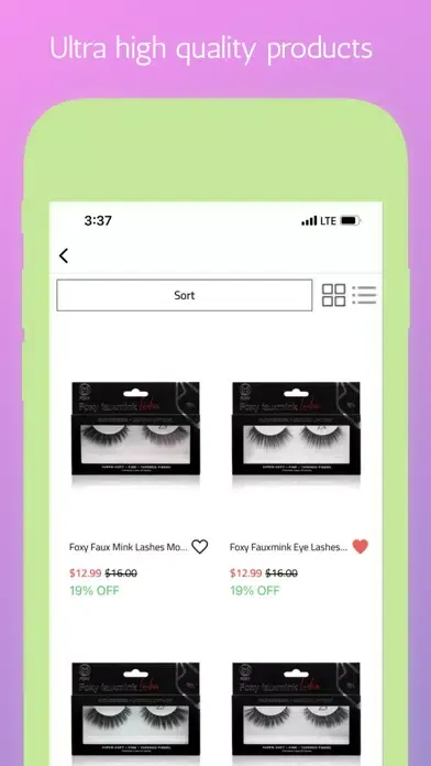 Ảnh chụp màn hình của Foxy Brands