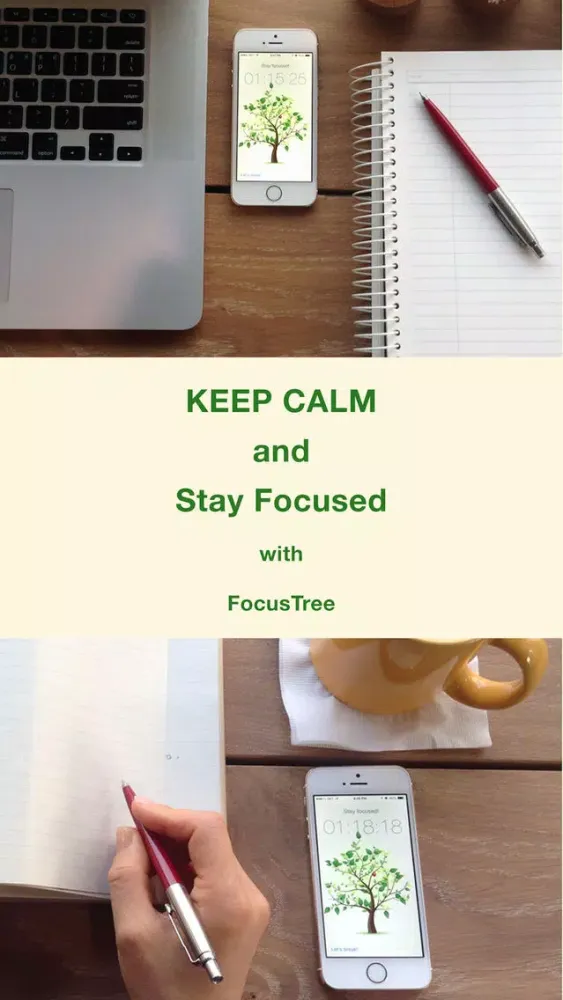 FocusTree: Focus on your work, growing a tree. Ekran Görüntüleri