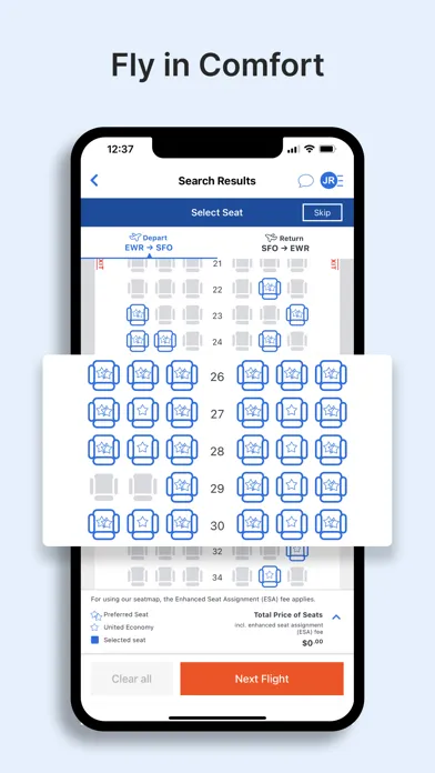 Capturas de pantalla de CheapOair: Cheap Flight Deals