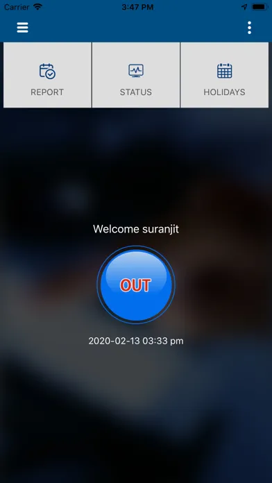 Zrzuty ekranu Emami Attendance App
