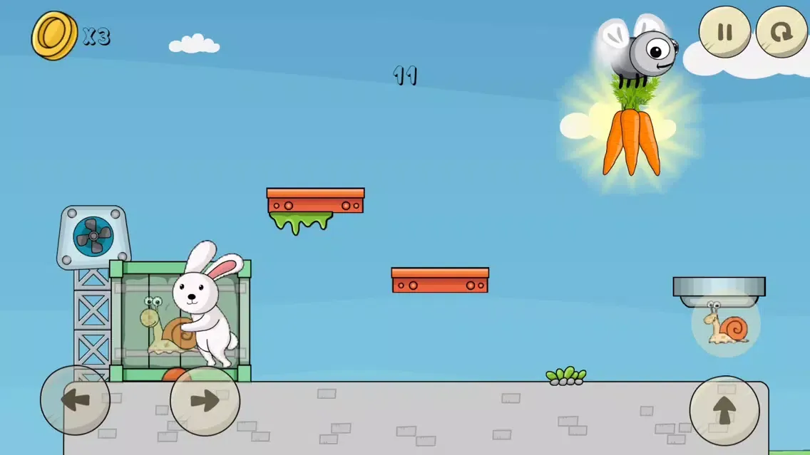 Zrzuty ekranu Hungry Bunny Jump