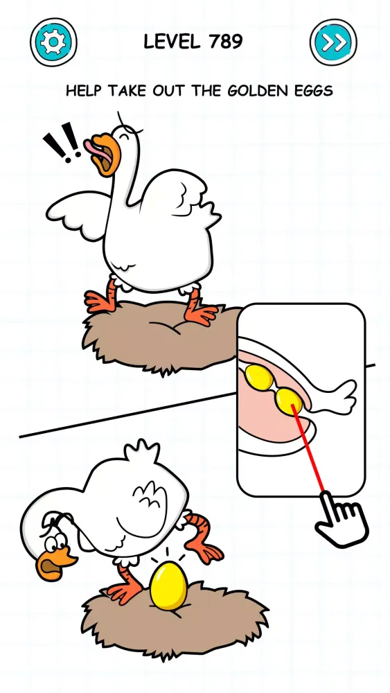 ภาพหน้าจอของ Tricky Puzzle: Fun Brain Story