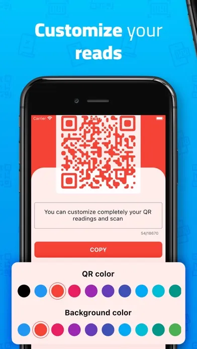 Captures d'écran de QR Code Scan & Generator