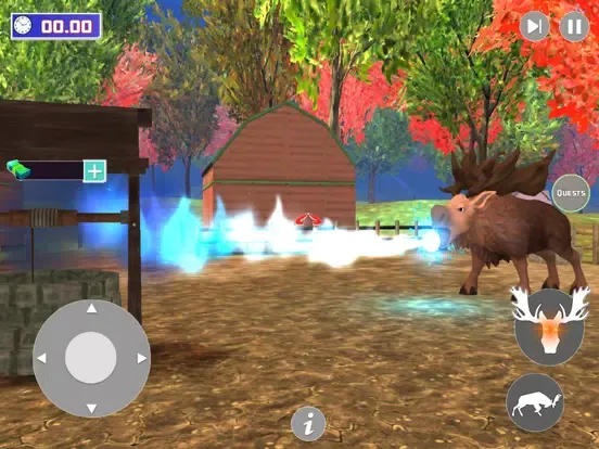 Scary Mad Moose Gone Wild 3D iPad  Screenshots