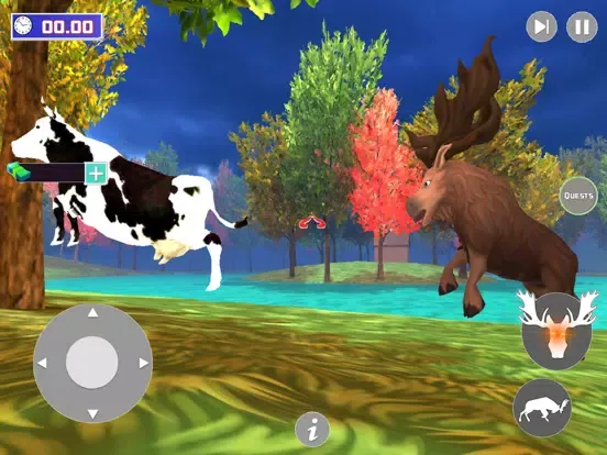 Scary Mad Moose Gone Wild 3D iPad  Screenshots