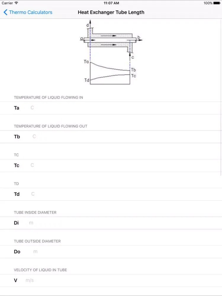 Captures d'écran de Thermodynamics Calculators - Mechanical Engineers iPad 