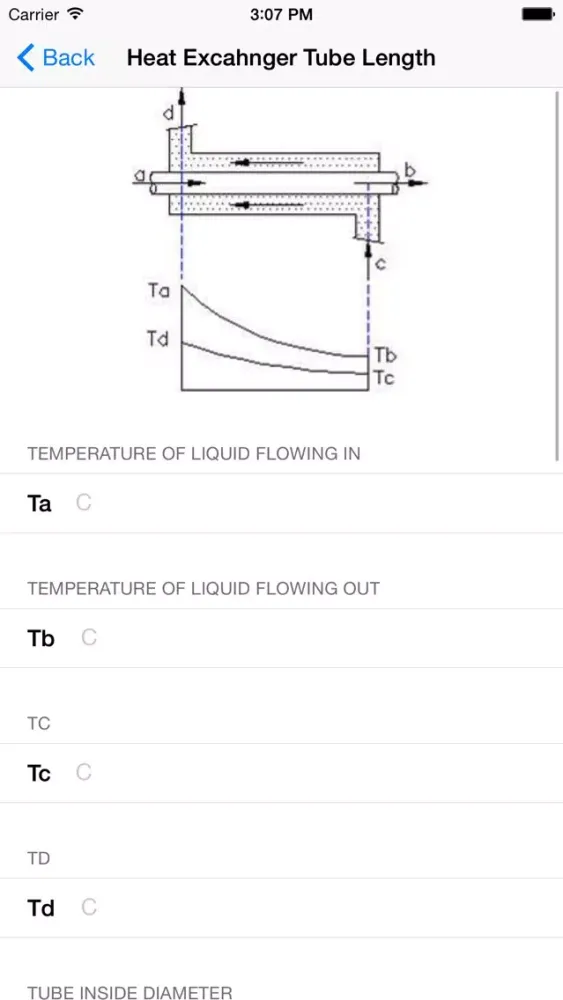 Captures d'écran de Thermodynamics Calculators - Mechanical Engineers