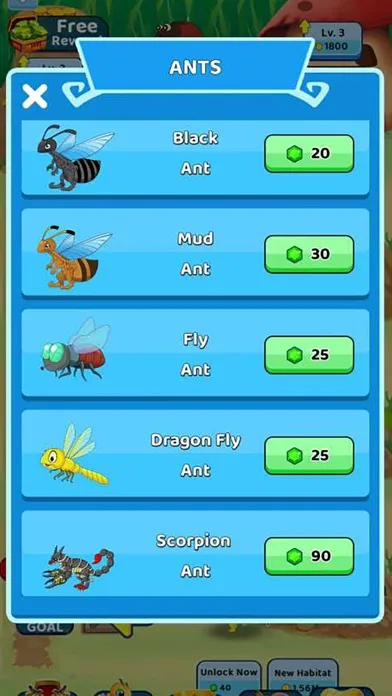 Monster vs Ant -battle & build应用截图