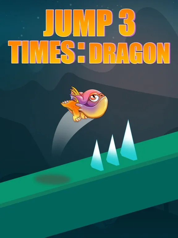 Tangkapan skrin Jump 3 Times: Dragon iPad 