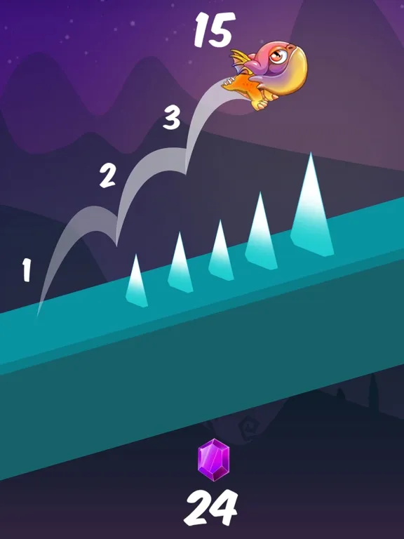 Tangkapan skrin Jump 3 Times: Dragon iPad 