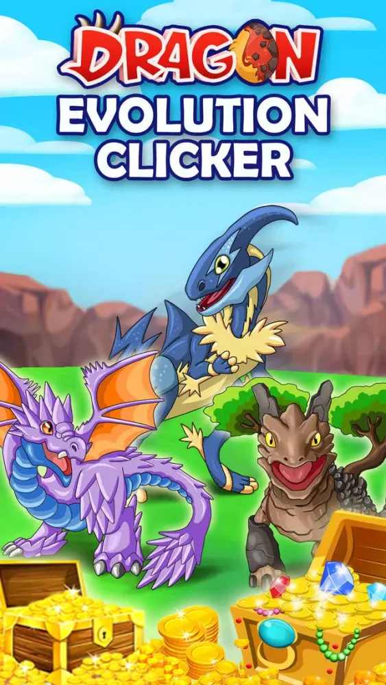 Screenshot di Dragon Evolution Clicker
