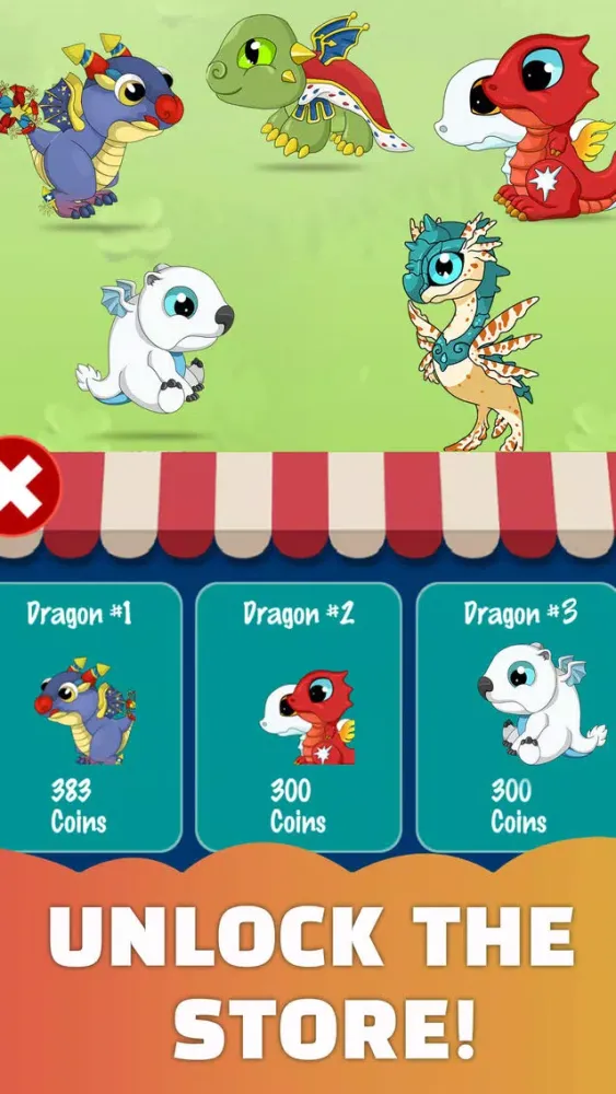 Screenshot di Dragon Evolution Clicker