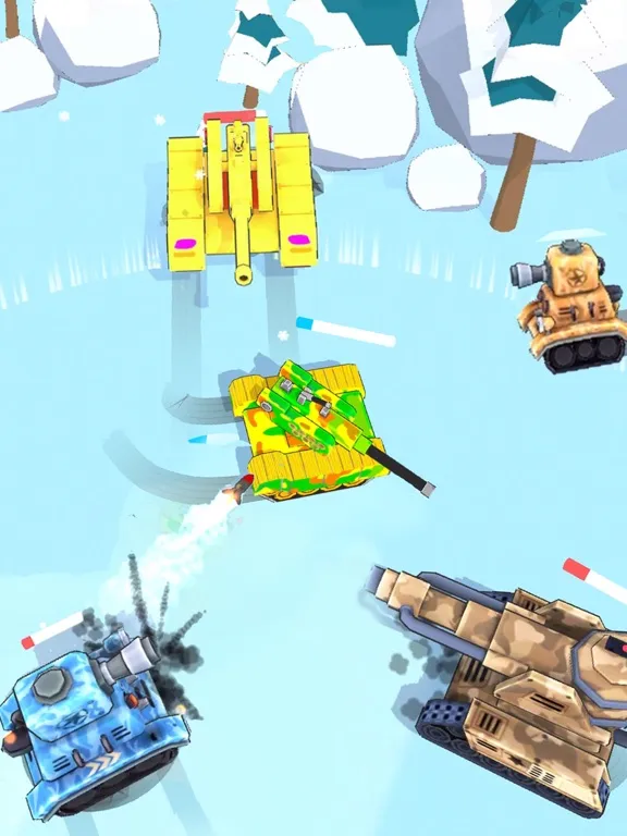 Tank War 3D - Tanks Battle iPad  স্ক্রিনশট