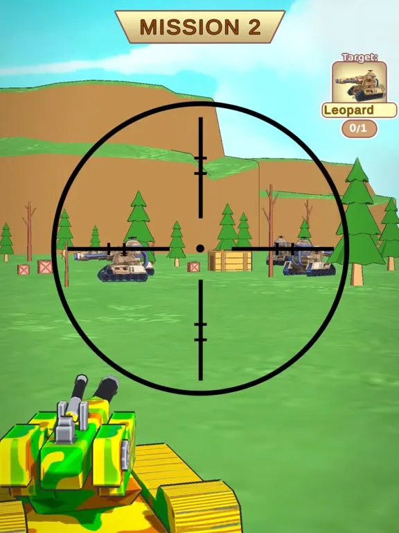 Tank War 3D - Tanks Battle iPad  স্ক্রিনশট