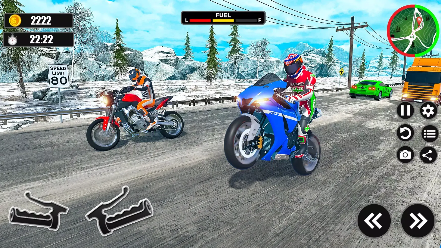 Скриншоты Heavy Bike Racing Motor Tour