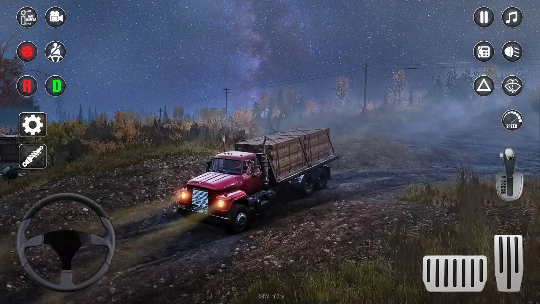 Tangkapan layar Offroad Mud Truck Simulator 3D