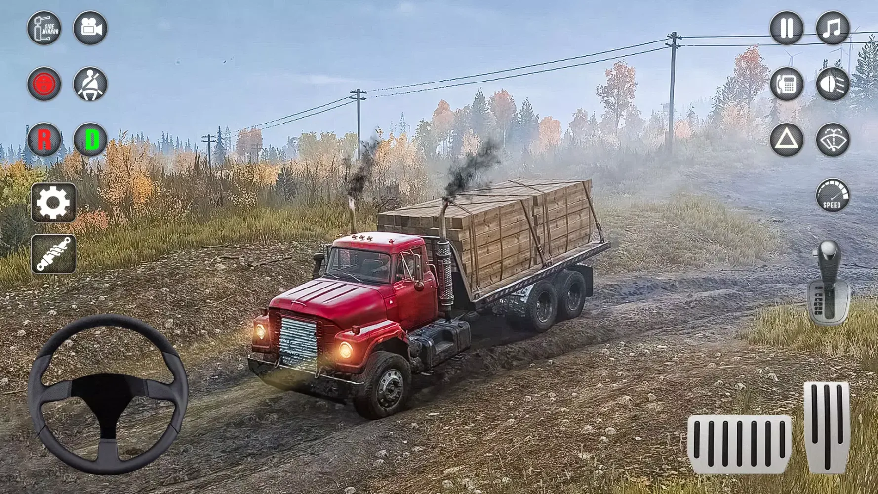 Tangkapan layar Offroad Mud Truck Simulator 3D