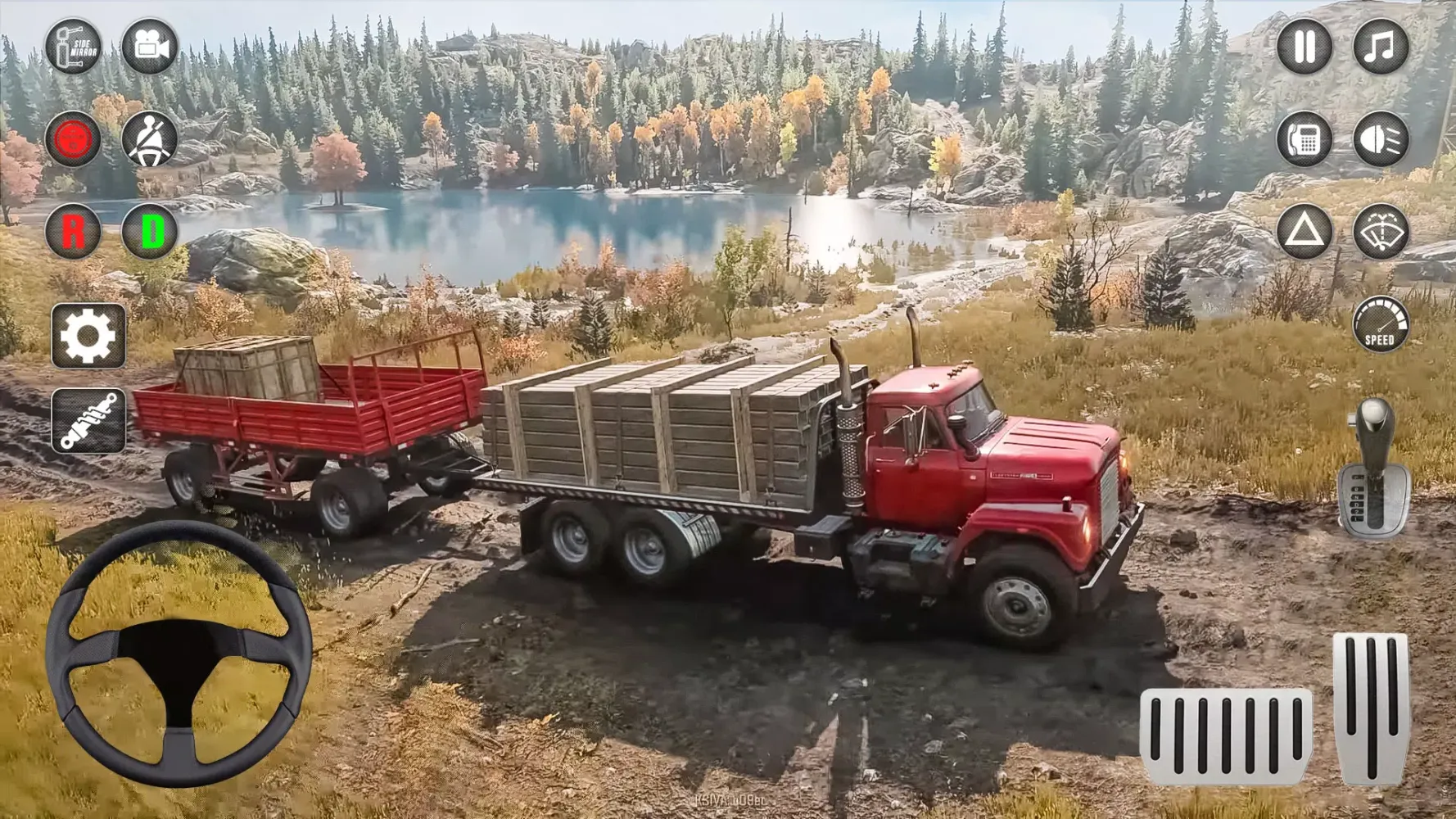 Tangkapan layar Offroad Mud Truck Simulator 3D