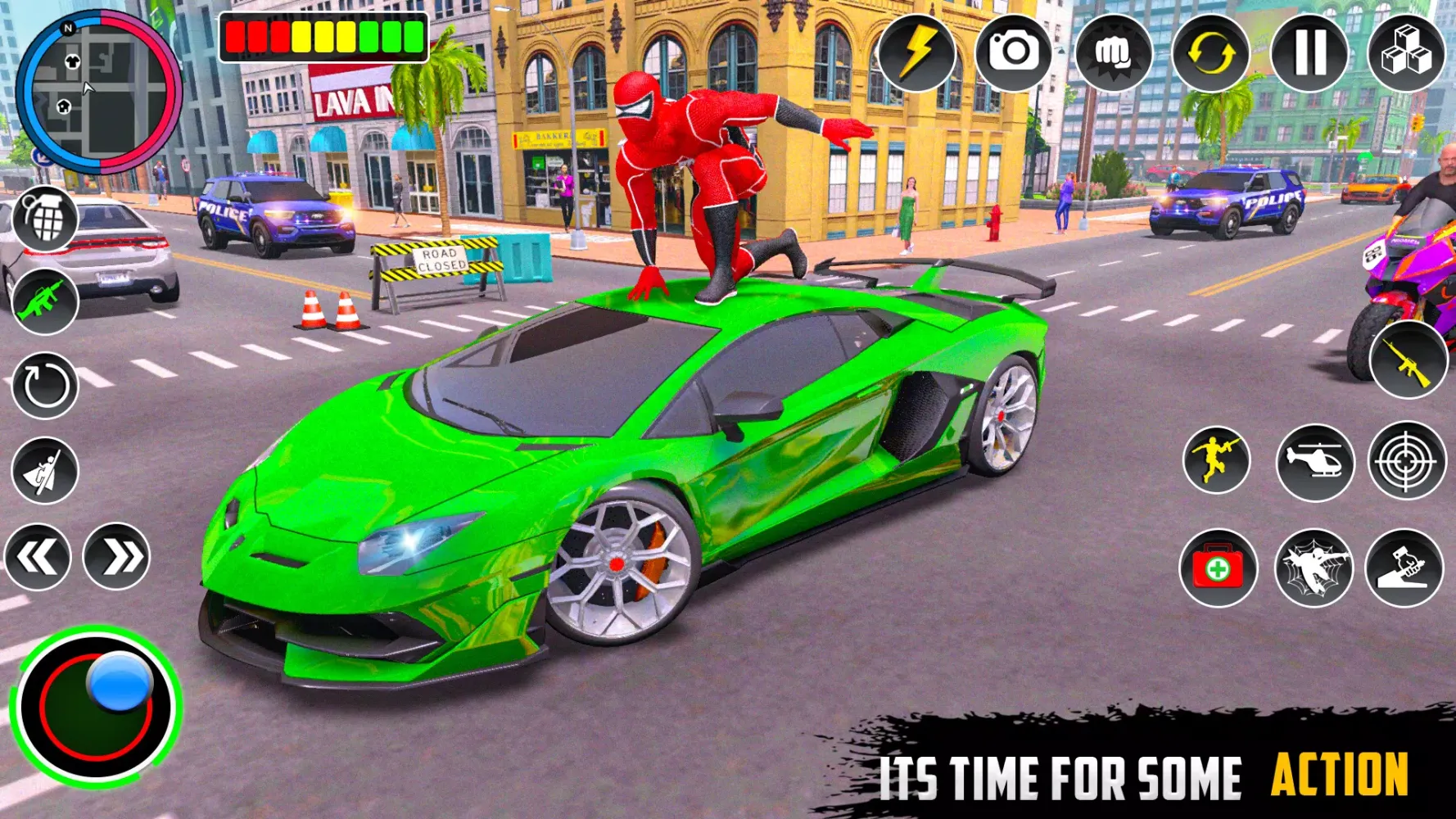 Spider Rope Hero: Vice Town 3D Screenshots