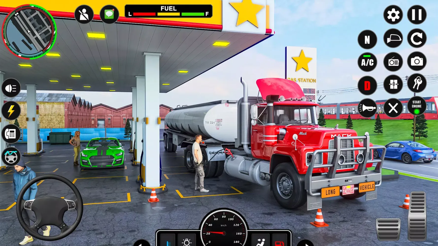 Oil Truck Simulator Truck Game Screenshots