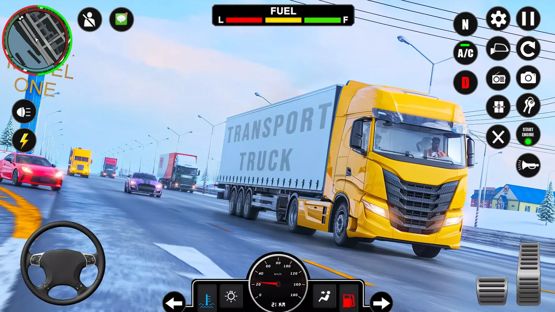 Oil Truck Simulator Truck Game Screenshots
