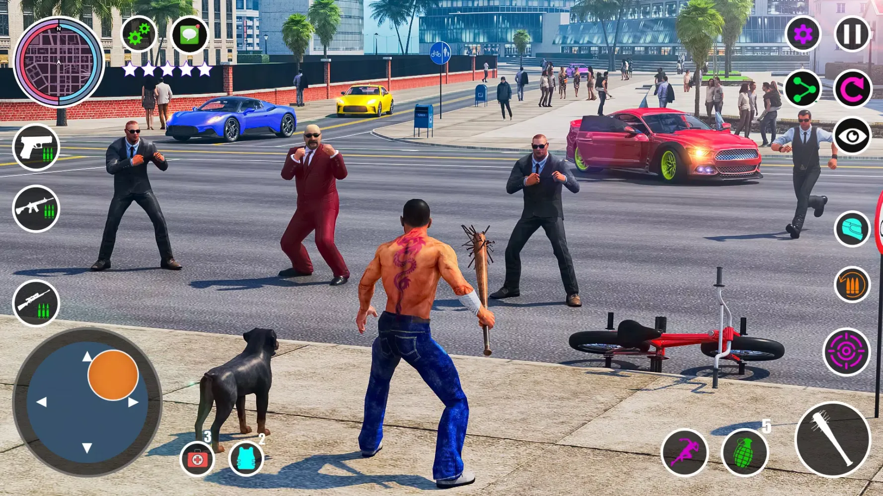 Gangster Game Mafia Crime City 스크린샷