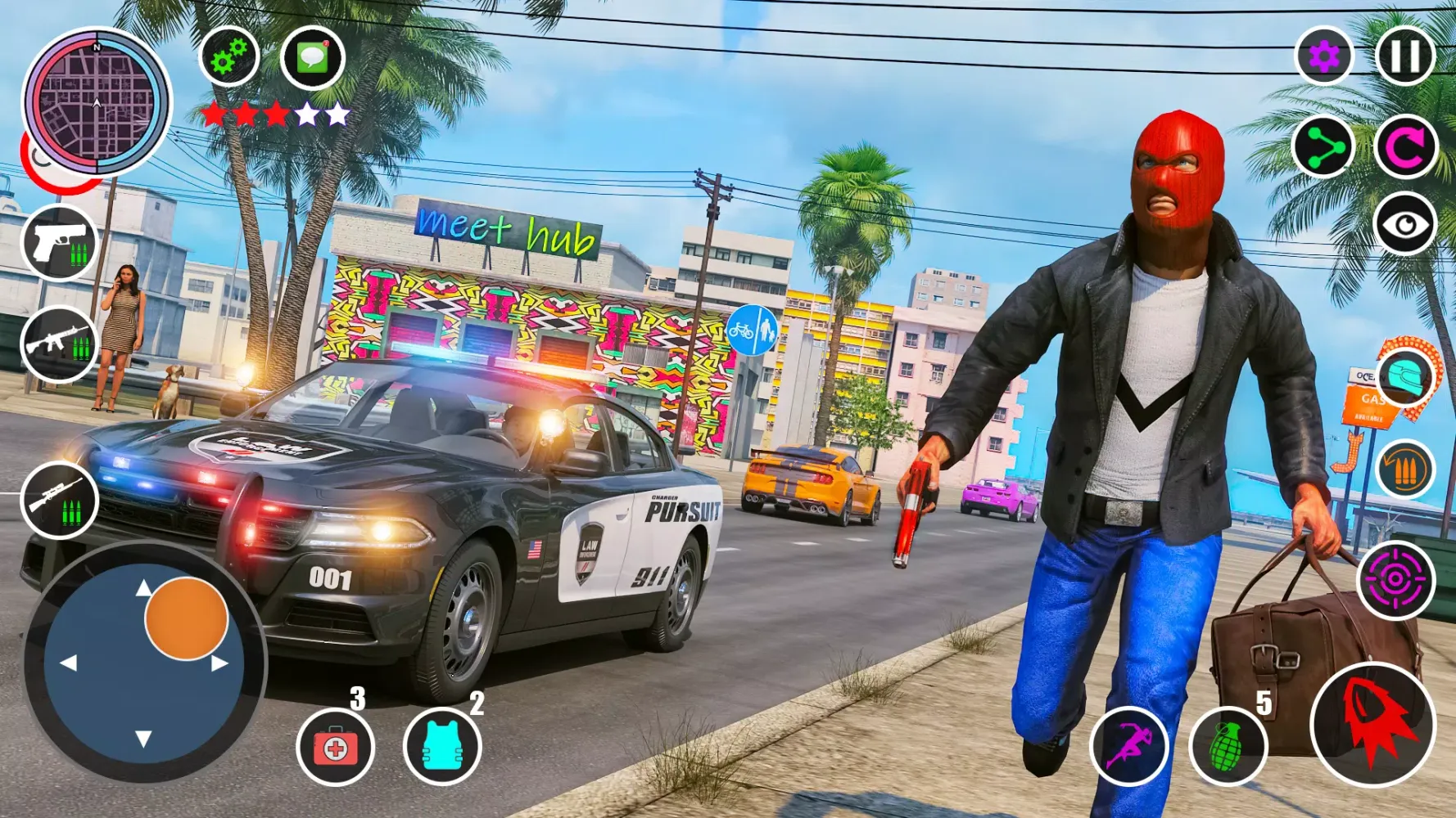 Gangster Game Mafia Crime City 스크린샷