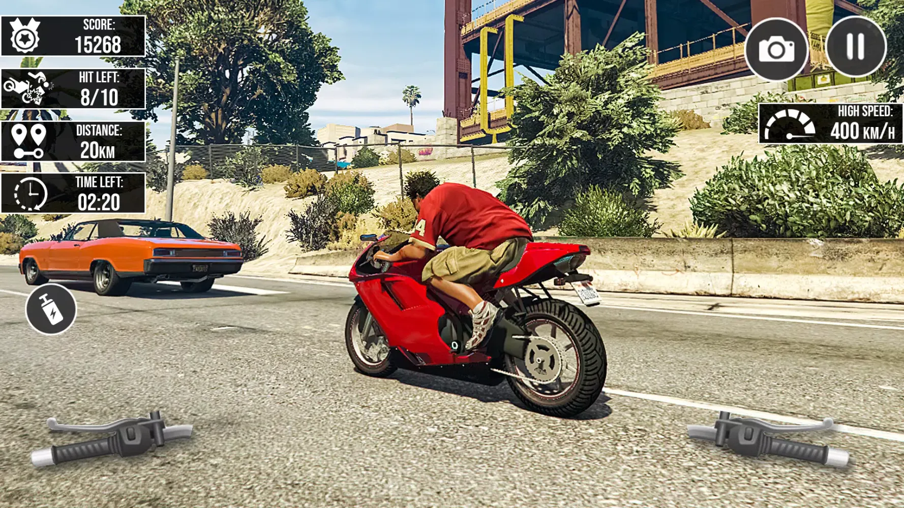 Zrzuty ekranu Xtreme Bike Racing Motor Tour