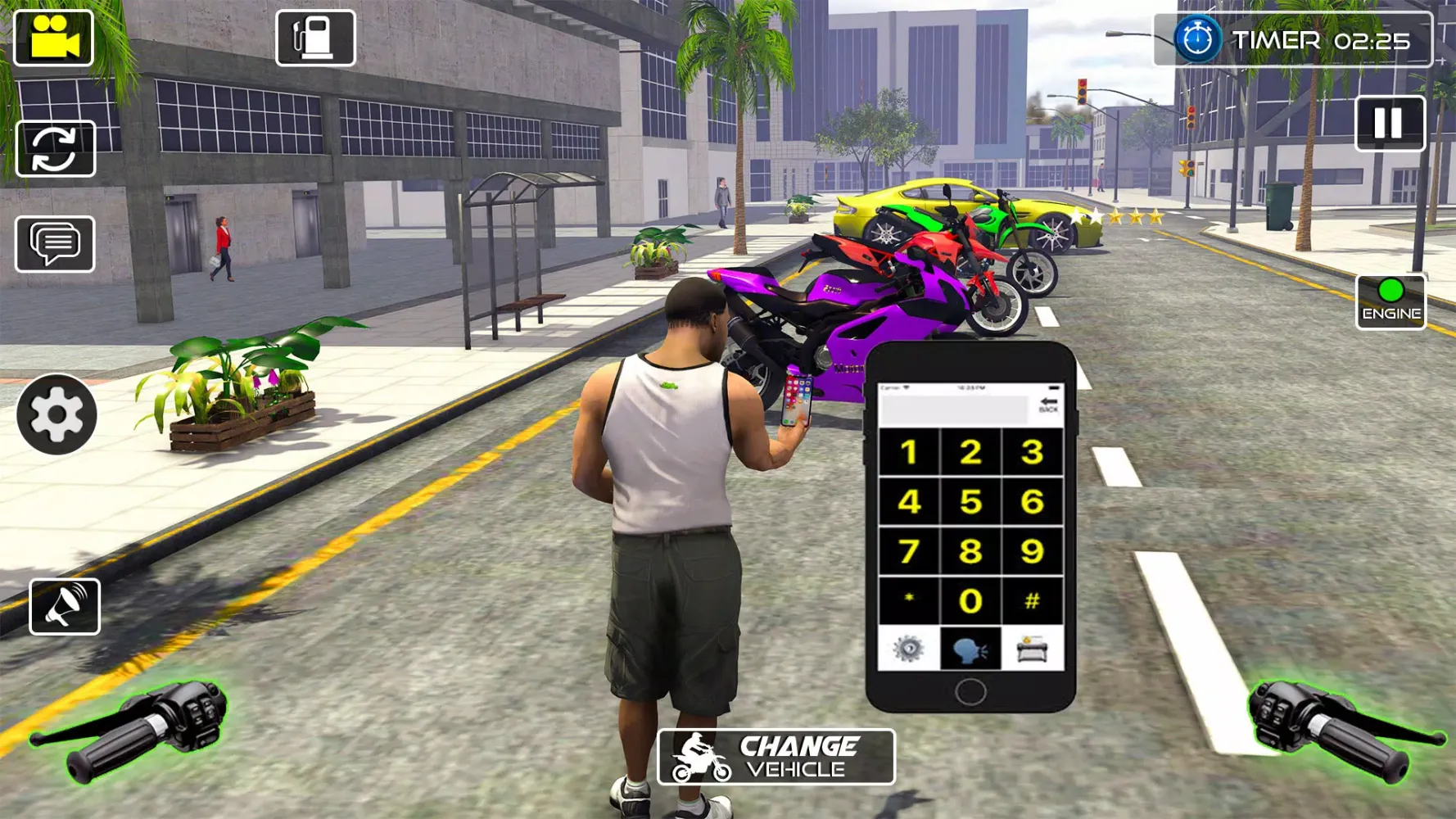 Zrzuty ekranu Xtreme Bike Racing Motor Tour