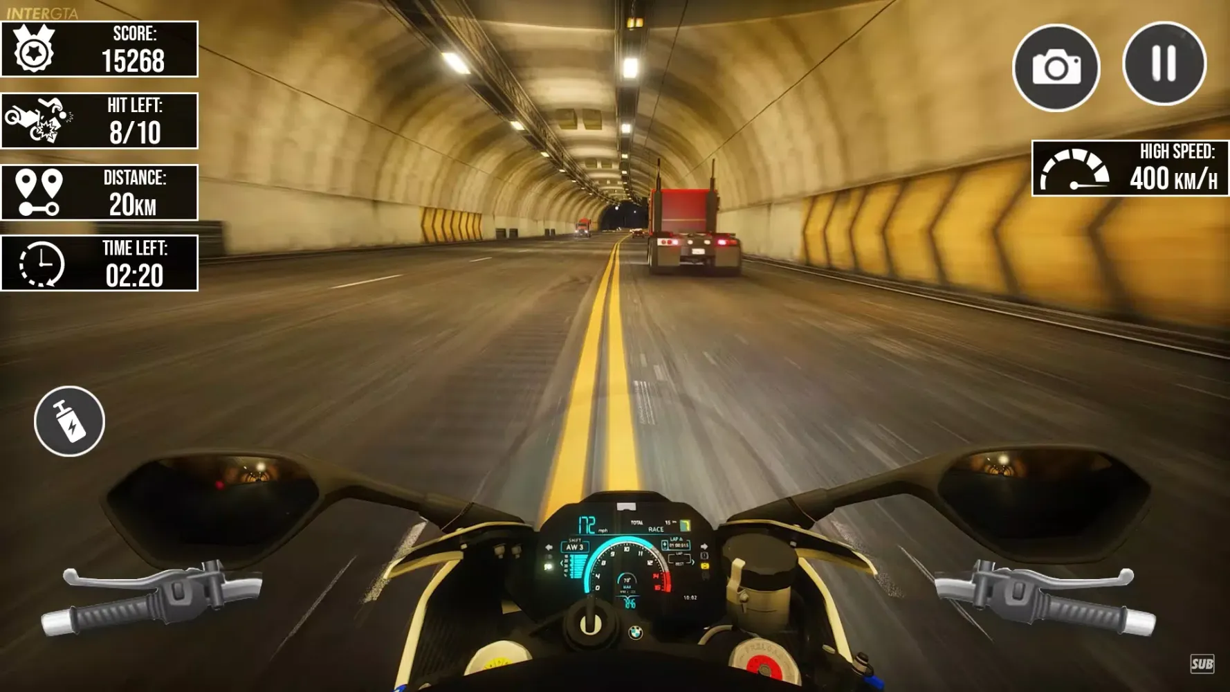 Zrzuty ekranu Xtreme Bike Racing Motor Tour